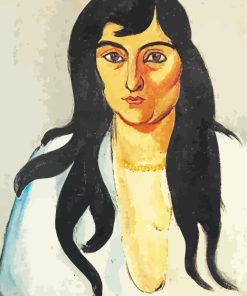 Laurette With Long Locks Henri Matisse paint by numbers