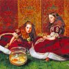 Leisure Hours By Millais paint by numbers