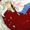 Lonely Inuyasha paint by numbers