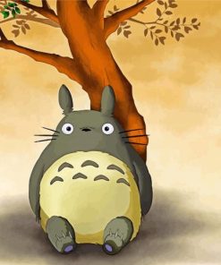 Lonely-Totoro-paint-by-number