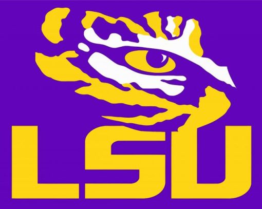 LSU paint by number