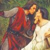 Medieval Couple paint by numbers