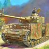 Military Tank paint by numbers