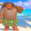 Moana Maui paint by numbers