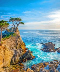 Monterey California paint by numbers