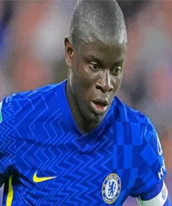 N'Golo Kante paint by numbers