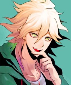 Nagito Komaeda paint by numbers