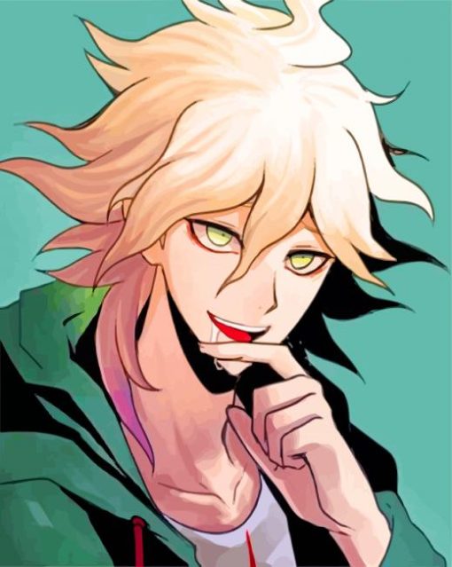 Nagito Komaeda paint by numbers