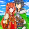 Naofuni X Raphtalia Love Couple paint by numbers