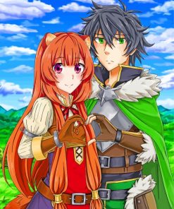 Naofuni X Raphtalia Love Couple paint by numbers