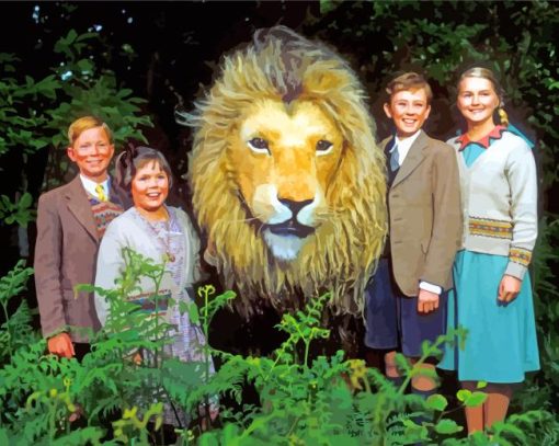 The Chronicles of Narnia paint by numbers