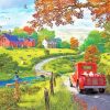 Nature Scene Countryside paint by numbers