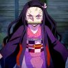 Nezuko Kamado Anime Art paint by numbers