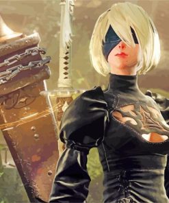 Video Game Nier paint by numbers