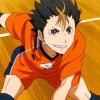 Nishinoya Anime Character paint by numbers