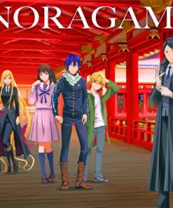 Noragami Characters paint by numbers