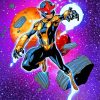 Superhero Nova paint by numbers