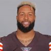 Odell Beckham Jr Footballer paint by numbers