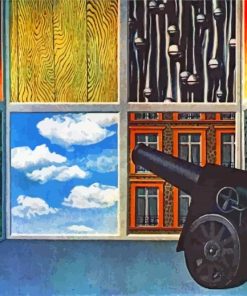 On The Threshold Of Liberty Magritte paint by numbers