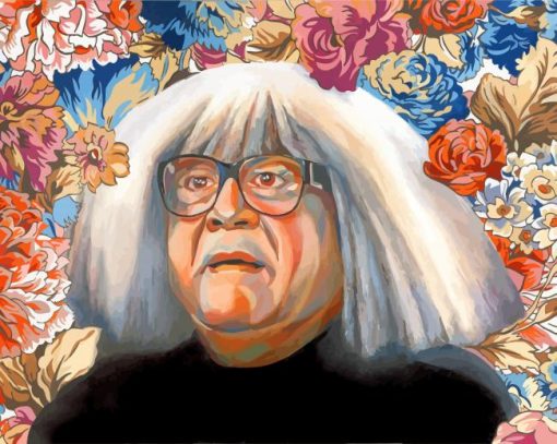 Ongo Gablogian Art Flowers paint by numbers