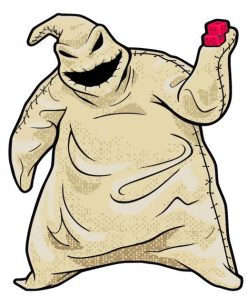 Oogie Boogie paint by numbers