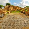 Ostia Antica Italy paint by numbers