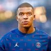 Paris Saint Germain Kylian Mbappe paint by numbers