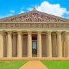 The Parthenon Nashville paint by numbers