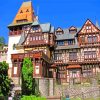 Pelisor Castle In Sinaia paint by numbers