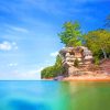 Pictured Rocks National Lakeshore Michigan paint by numbers