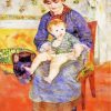 Pierre Auguste Renoir Mother And Child paint by numbers