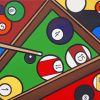 Pool Balls Billiard paint by numbers