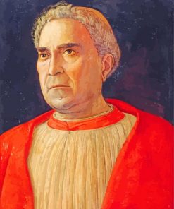 Portrait Of Cardinal Ludovico Trevisan paint by numbers