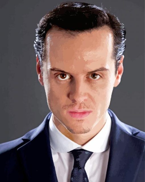 Andrew Scott Professor Moriarty paint by numbers