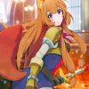 Raphtalia The Rising Of The Shield Hero paint by numbers