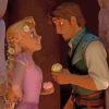 Couple Rapunzel And Flynn Rider paint by numbers