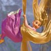 Aesthetic Rapunzel Tangled paint by numbers