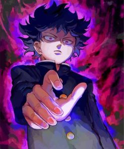 Ritsu Kageyama Mob Psycho 100 paint by numbers