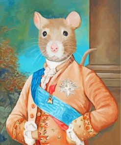 Royal Rat paint by numbers