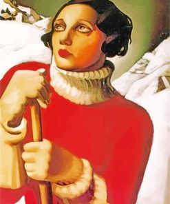 Saint Moritz By Lempicka paint by numbers