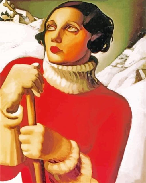 Saint Moritz By Lempicka paint by numbers