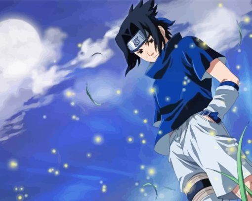 Sasuke Naruto paint by numbers