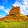 Scotts Bluff National Monument paint by numbers