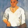 Self Portrait Pablo Picasso paint by numbers