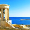 Siege Bell War Memorial Malta paint by numbers