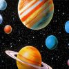 Solar System Planets paint by numbers