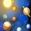 Solar System paint by numbers