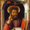 St Mark By Mantegna paint by numbers