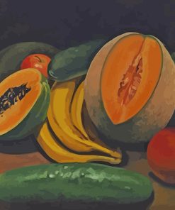 Still Life Fruits paint by numbers