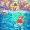 Studio Ghibli Ponyo paint by numbers